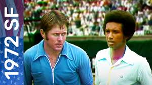 Cliff Richey and Arthur Ashe